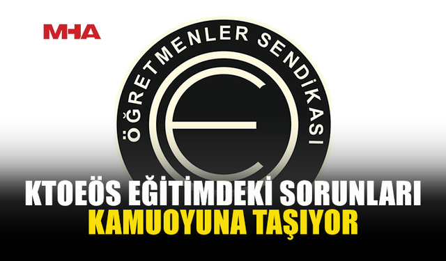 KTOEÖS: “GERÇEK BİR EĞİTİM REFORMUNA İHTİYAÇ VAR”