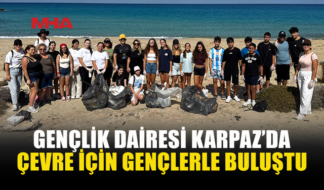 GENÇLİK DAİRESİ’NDEN KARPAZ’DA ÇEVRE TEMİZLİĞİ VE AKILLI ÇÖP KUTUSU ETKİNLİĞİ