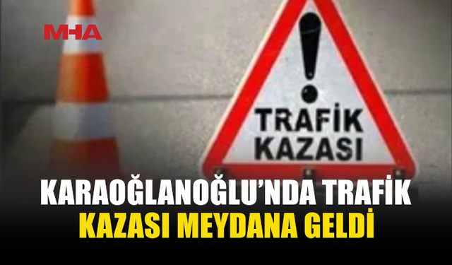 GİRNE’DE ARAÇ İLE MOTORSİKLET ÇARPIŞTI: 1 YARALI