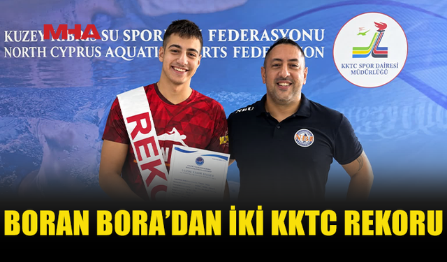 BORAN BORA, KKTC REKORLARINI YENİLEDİ