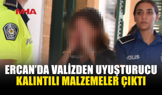VALİZİ X-RAY’DE TAKILDI, UY*ŞTURUCU KALINTILARI BULUNDU