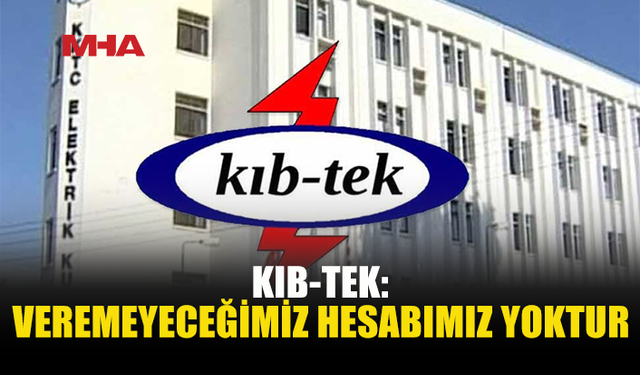 KIB-TEK’TEN MALİ HESAPLARA İLİŞKİN AÇIKLAMA