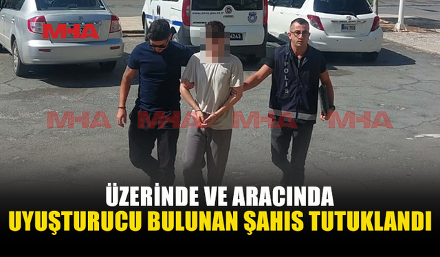 İSKELE’DE ARAÇ İÇERİSİNDE 4 GRAM HİNTKENEVİRİ BULUNDU