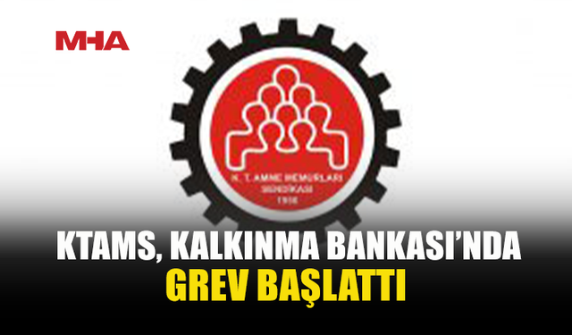 KTAMS’TAN KALKINMA BANKASI’NDA GREVE GİTTİ