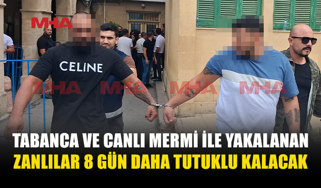 TABANCA VE 16 CANLI MERMİ SORUŞTURMASINDA ZANLILARA EK TUTUKLULUK VERİLDİ