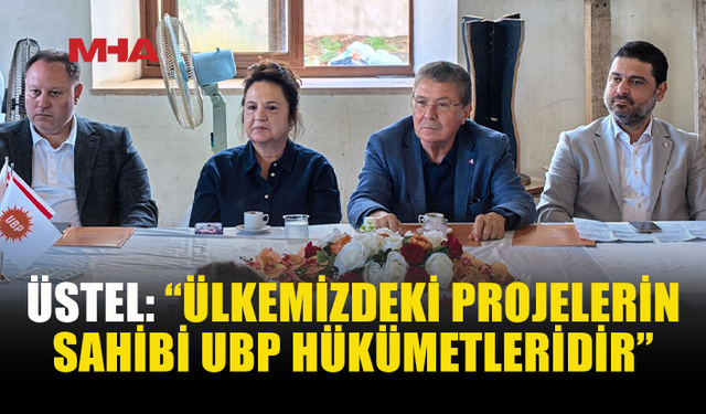ÜSTEL: “SANDIKTAN YİNE BİRİNCİ PARTİ ÇIKACAĞIZ”