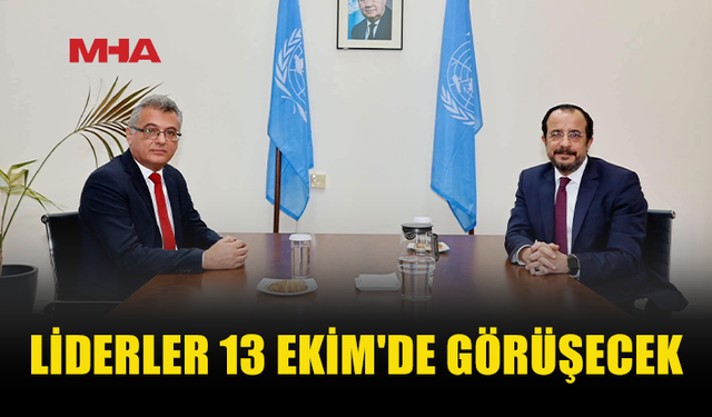 ERHÜRMAN VE HRİSTODULİDİS 13 EKİM’DE BULUŞUYOR