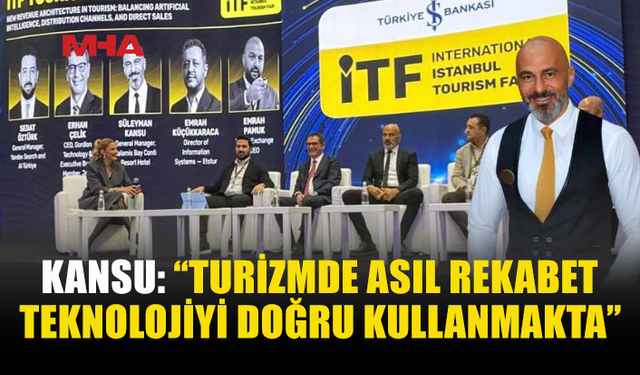 KANSU: “TURİZMDE GELECEK YAPAY ZEKÂ VE İNSANIN SİNERJİSİNDE”
