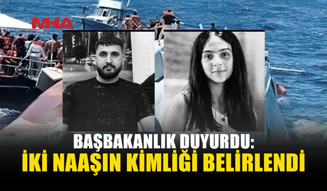 BAŞBAKANLIK: “NAAŞLARDAN BİRİ MEHMET NURİ AYRAN’A, DİĞERİ SALİHA MİRAY BİÇER’E AİT”
