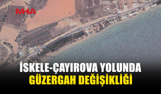 İSKELE-ÇAYIROVA YOLUNDA TRAFİK DÜZENLEMESİ