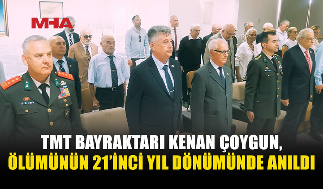 KENAN ÇOYGUN PAŞA LEFKOŞA’DA TÖRENLE ANILDI