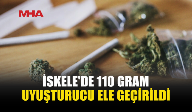 İSKELE'DE 110 GRAM HİNTKENEVİRİ VE HASSAS TERAZİ ELE GEÇİRİLDİ