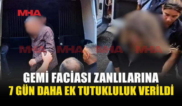 GEMİ FACİASI DAVASINDA KARA KUTUNUN 12 GÜNLÜK SES KAYDI DİNLENDİ