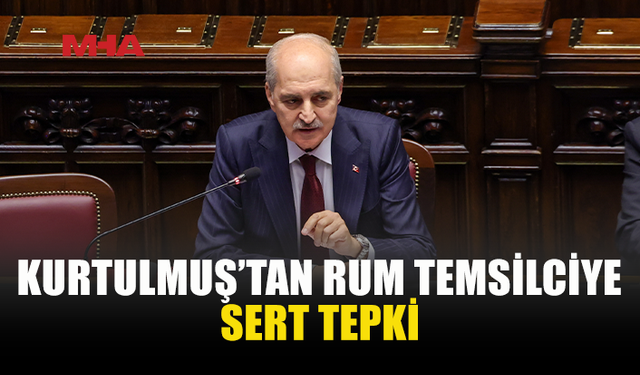 KURTULMUŞ’TAN RUM TEMSİLCİYE SERT TEPKİ: “TÜRK TARAFINI YOK SAYARAK ÇÖZÜM OLMAZ”