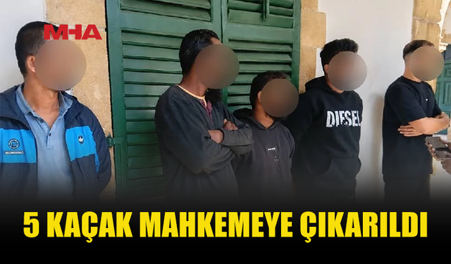GÖNYELİ’DE MUHACERET DENETİMİ: 5 KİŞİ TUTUKLANDI
