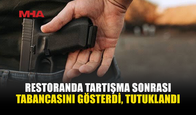 KARŞIYAKA’DA RESTORANDA SİLAHLI OLAY