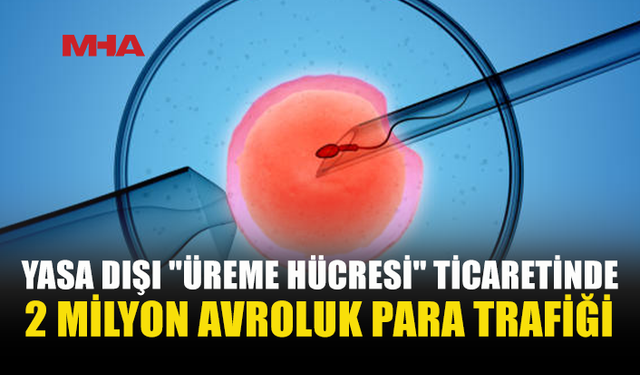 İSTANBUL MERKEZLİ YASA DIŞI "ÜREME HÜCRESİ" TİCARETİ OPERASYONUNUN DETAYLARINA ULAŞILDI