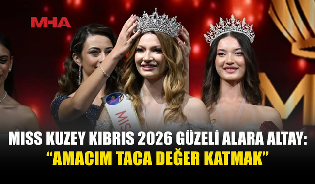 ALARA ALTAY: “AMACIM TACA DEĞER KATMAK”