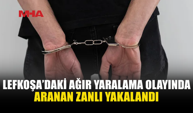 AĞIR YARALAMA OLAYININ ZANLISI İKİ GÜN SONRA YAKALANDI