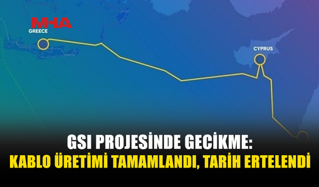 GÜNEY KIBRIS-YUNANİSTAN ELEKTRİK BAĞLANTISI 2031’E ERTELENDİ