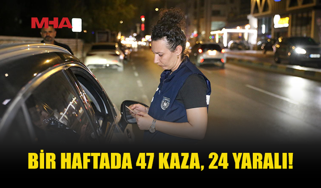 KKTC’DE TRAFİK BİLANÇOSU AĞIR: 47 KAZA, 24 YARALI