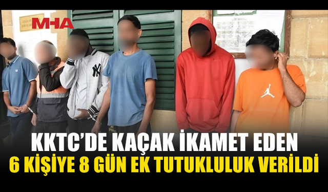 İZİNSİZ İKAMET EDEN 6 ZANLI İHRAÇ EDİLECEK