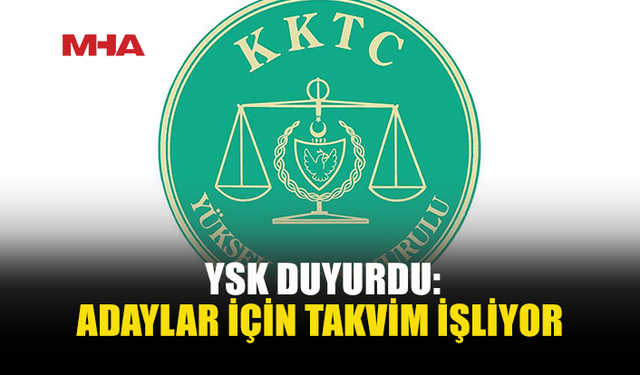 SİYASAL PARTİLER TARAFINDAN ADAYLARIN BELİRLENMESİ İÇİN SON GÜN YARIN…