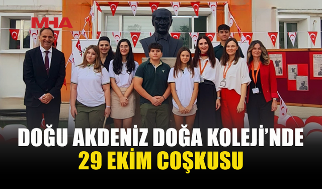 CUMHURİYET COŞKUSU DOĞA KOLEJİ’Nİ SARDI