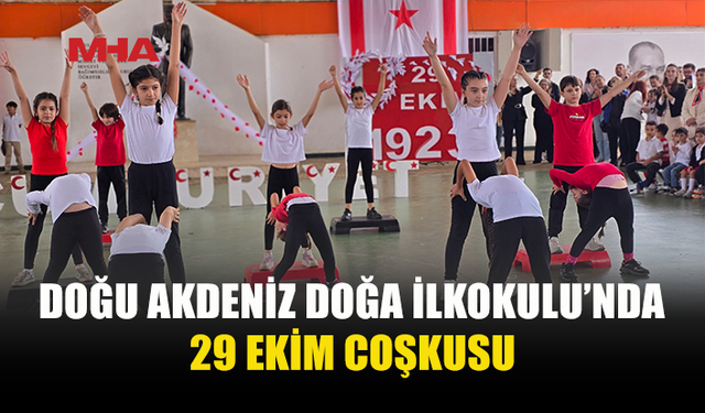 DOĞA İLKOKULU’NDA 29 EKİM HEYECANI