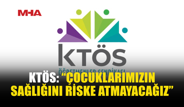KTÖS, ATATÜRK İLKOKULU SU DEPOSUNDA ÖNLEM ALINMAZSA YARIN GREV YAPACAK