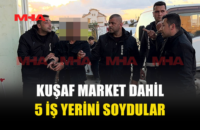 SOYDUĞU İŞ YERİNİ PARMAĞI İLE GÖSTERDİ