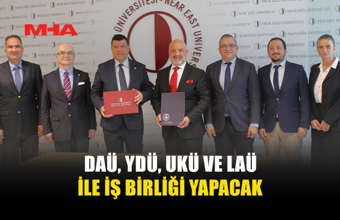 DAÜ, 3 FARKLI KKTC ÜNİVERSİTESİ İLE İŞ BİRLİĞİ YAPACAK