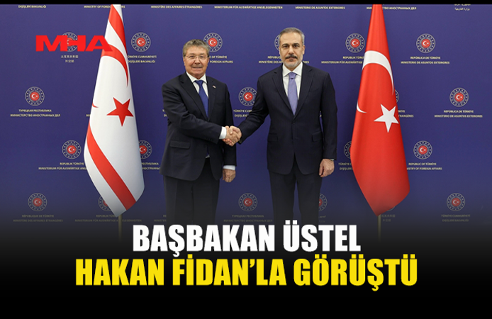 TC DIŞİŞLERİ BAKANI FİDAN, BAŞBAKAN ÜSTEL İLE GÖRÜŞTÜ
