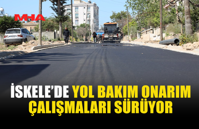 20 TEMMUZ CADDESİ’NDE YOL ÇALIŞMALARI İLK ETAP TAMAMLANDI