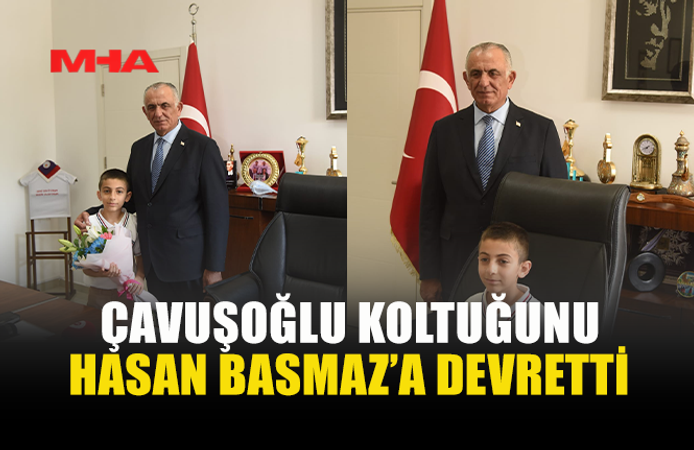 23 NİSAN'DA MİNİK HASAN BASMAZ MİLLİ EĞİTİM BAKANI OLDU