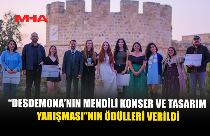 GAZİMAĞUSA’DA “DESDEMONA’NIN MENDİLİ” YARIŞMASI TAMAMLANDI