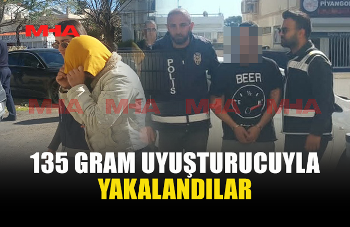 GAZİMAĞUSA'DA METAMFETAMİN İLE YAKALANAN ZANLILAR TUTUKLANDI
