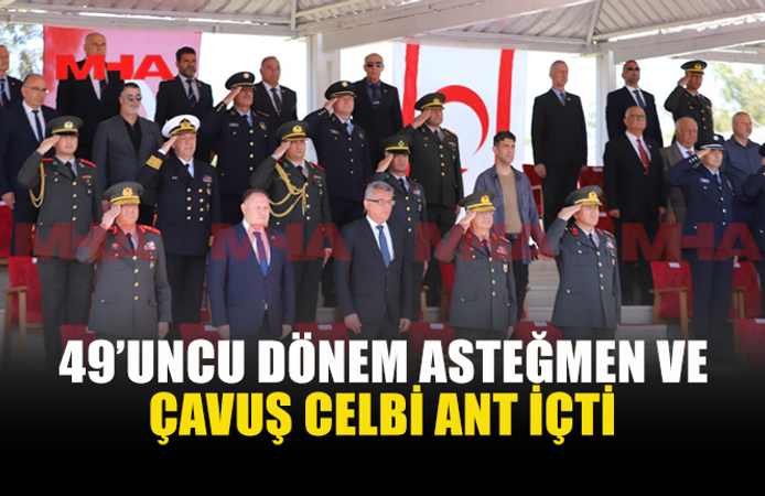GKK’DA 49’UNCU DÖNEM ANT İÇME TÖRENİ YAPILDI