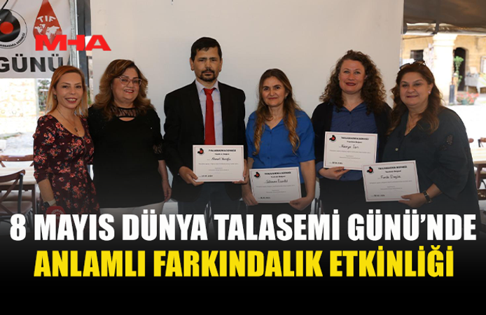 DÜNYA TALASEMİ GÜNÜ’NDE FARKINDALIK MESAJI