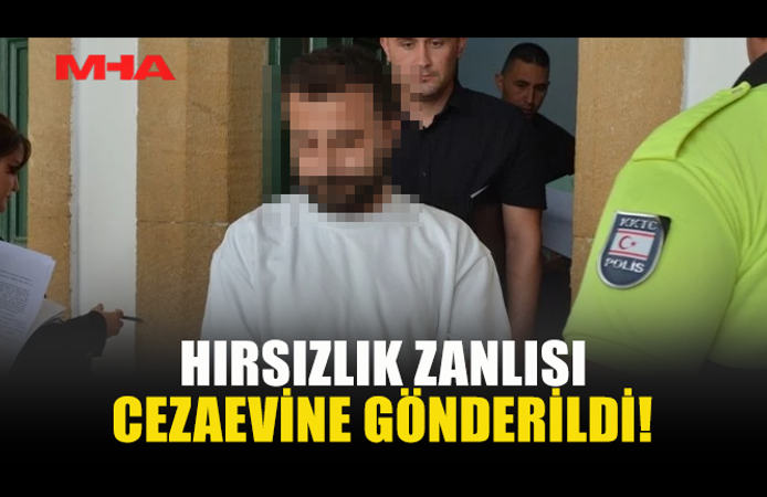 HIRSIZLIK ZANLISI TUTUKLU YARGILANACAK