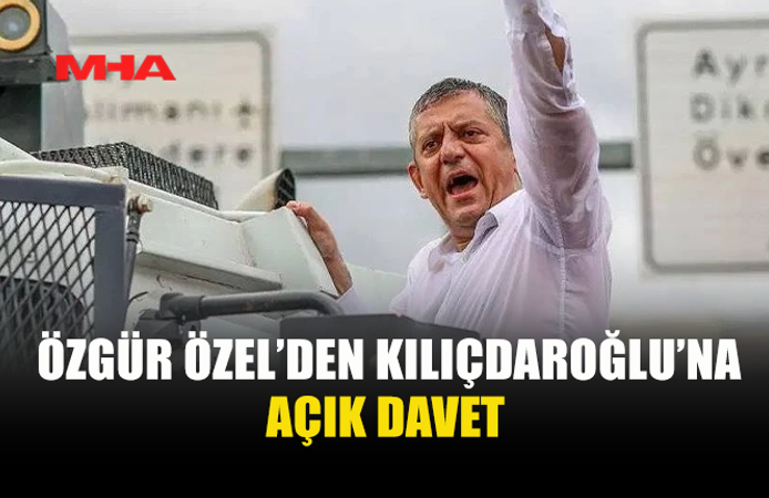 ÖZGÜR ÖZEL’DEN İZMİR’DE SERT MESAJLAR