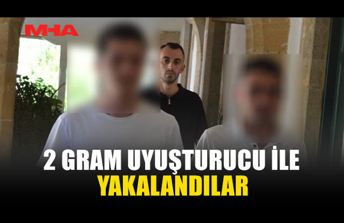 LEFKOŞA’DA UY*ŞTURUCU OPERASYONU: 2 ZANLI TUTUKLANDI