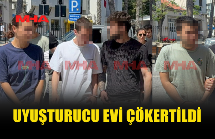 KOKAİN, MDMA VE HİNTKENEVİRİ HEPSİ AYNI EVDE!