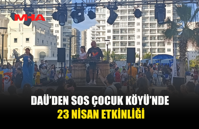 DAÜ'DEN SOS ÇOCUK KÖYÜ’NDE YAŞAYAN ÇOCUKLARA YÖNELİK ETKİNLİK
