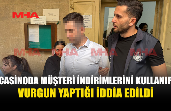 CASİNODAN 103 BİN TL’LİK VURGUN YAPTIĞI İDDİA EDİLDİ