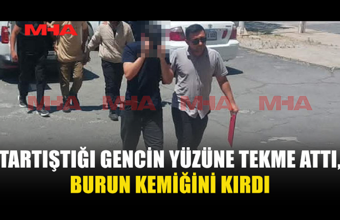 DİSKO OTOPARKINDAKİ KAVGA: TARTIŞTIĞI GENCİN YÜZÜNE TEKME ATTI