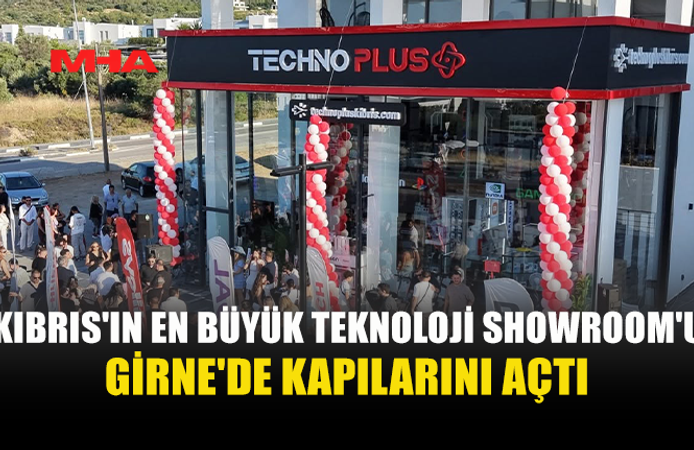 KIBRIS’IN EN BÜYÜK TEKNOLOJİ SHOWROOM’U GİRNE’DE AÇILDI
