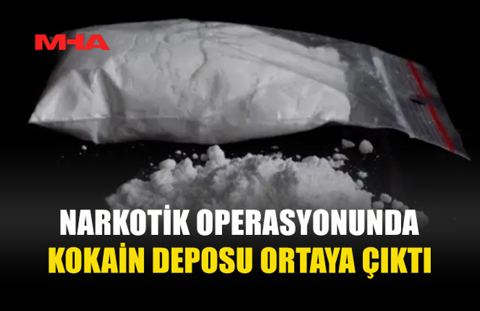 3 KİLODAN FAZLA KOKAİN ELE GEÇİRİLDİ