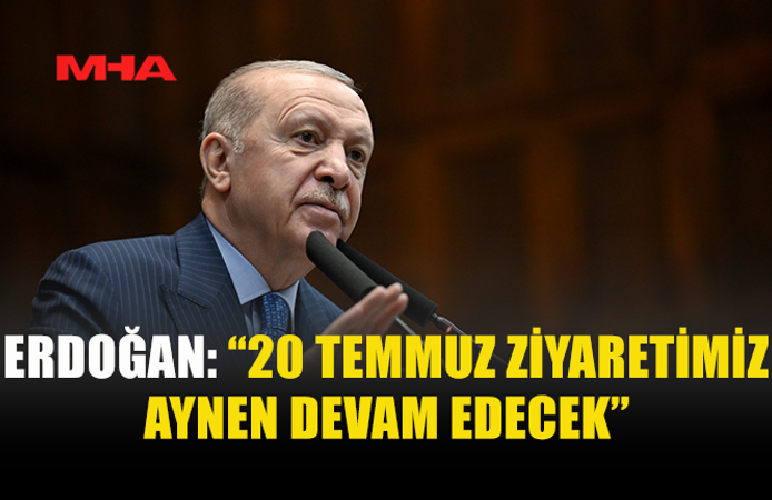 ERDOĞAN’DAN KKTC MESAJI: 20 TEMMUZ’DA YİNE KIBRIS’TAYIZ