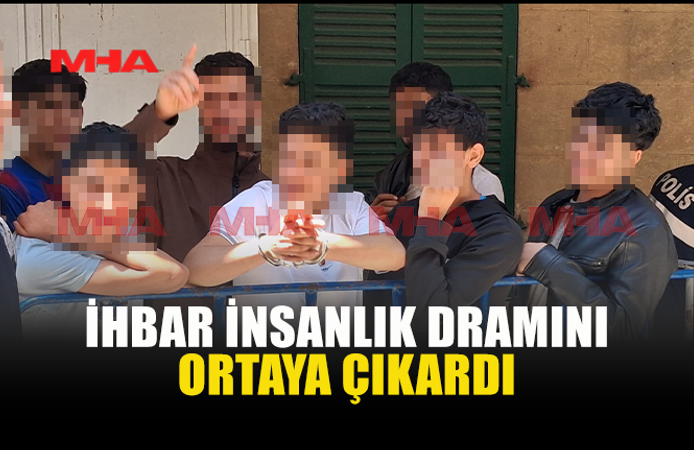 SURİYE UYRUKLU 12 GÖÇMEN YAKALANDI